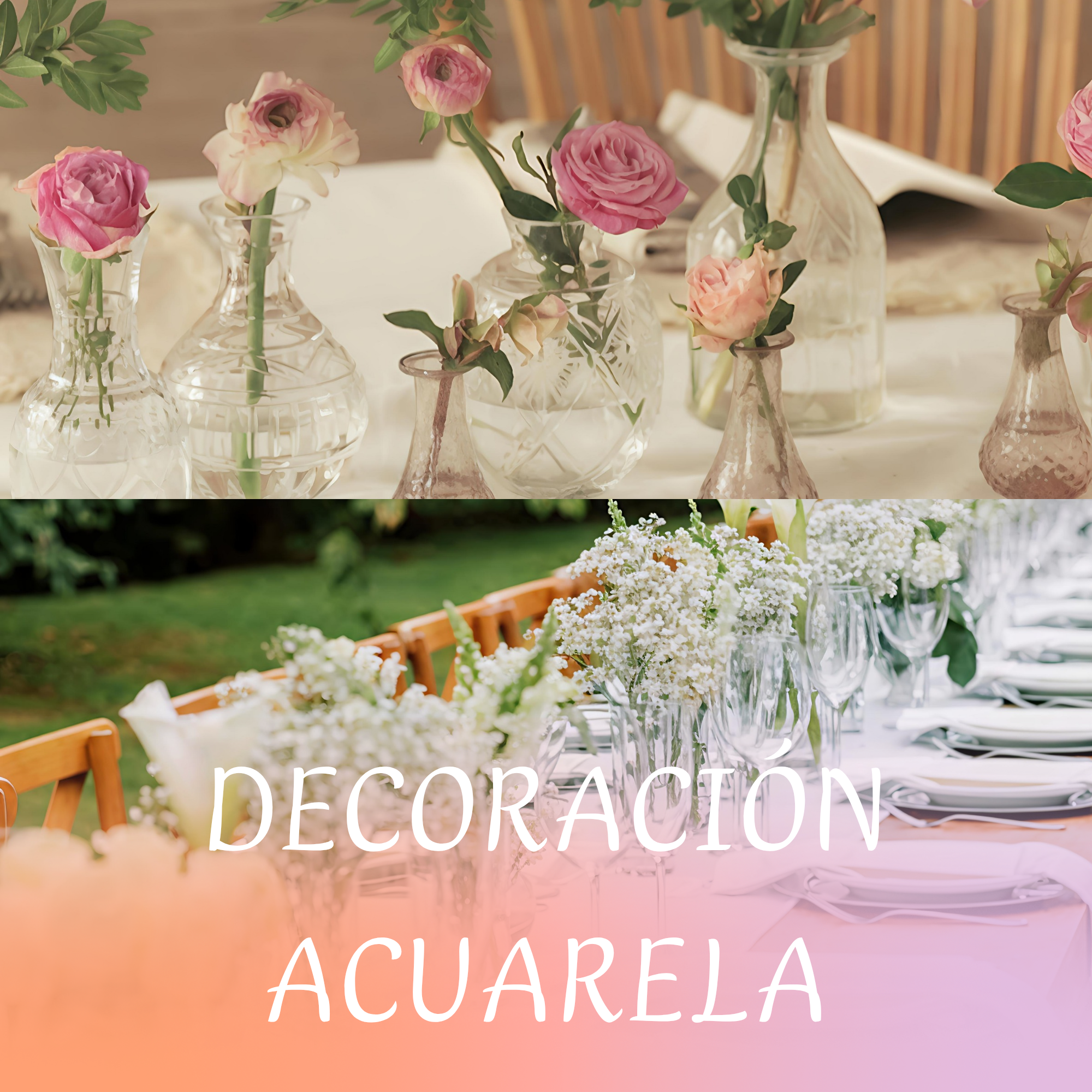 Decoración Acuarela