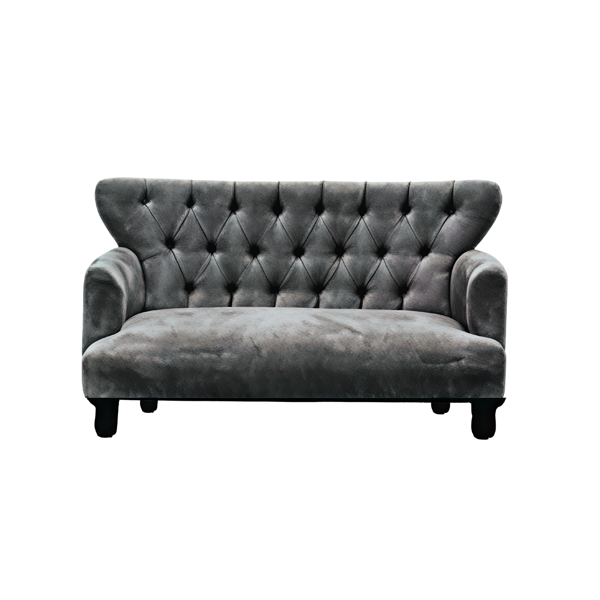 Loveseat Magnolia Color Gris