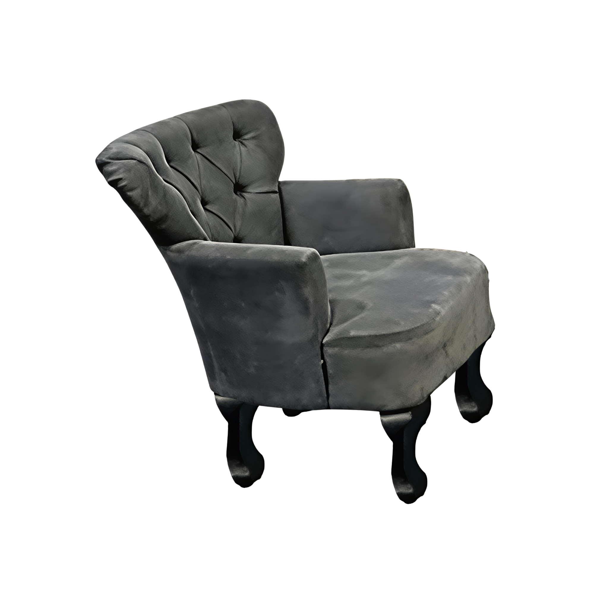 Sillón Individual Gris Oxford