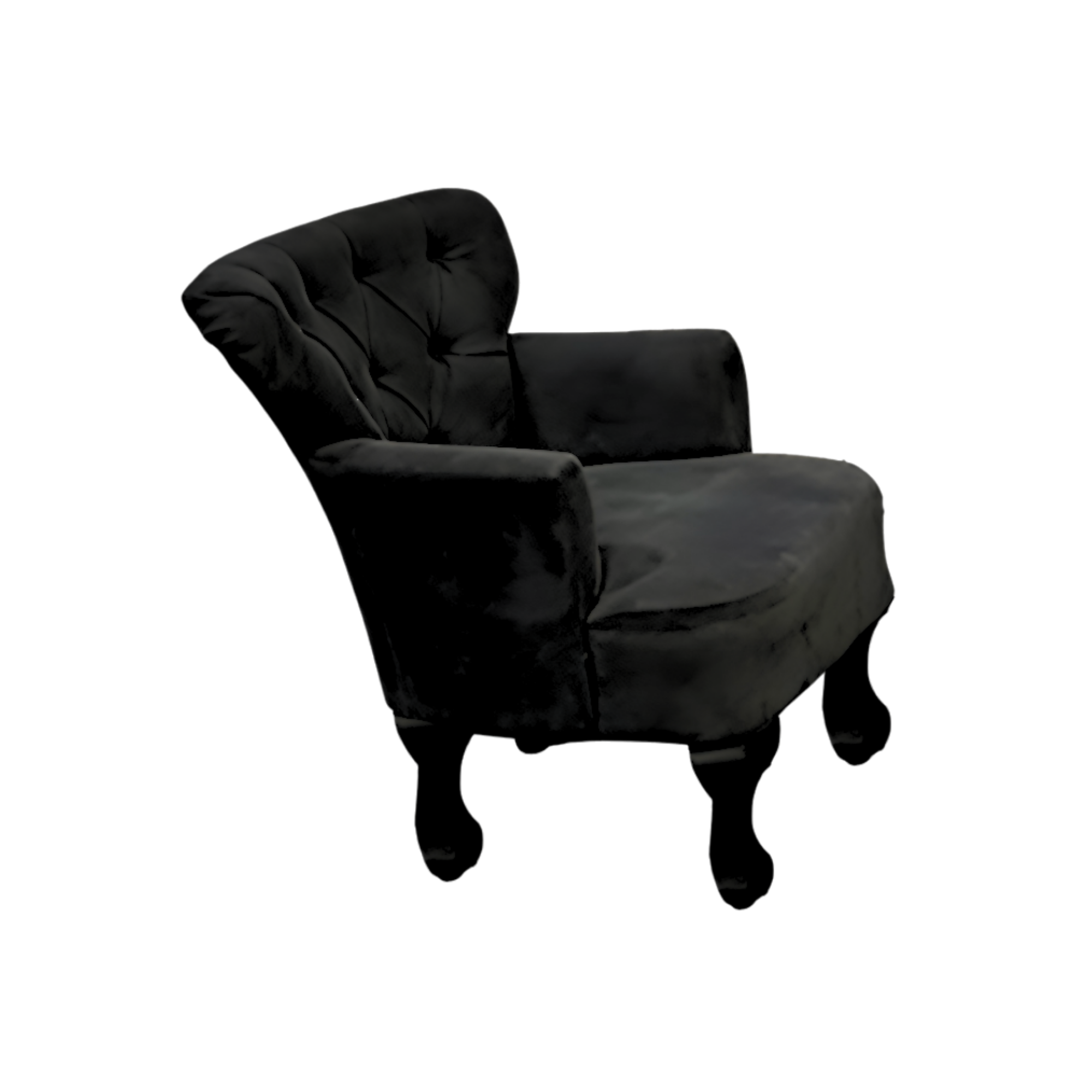 Sillón Individual Magnolia Negro