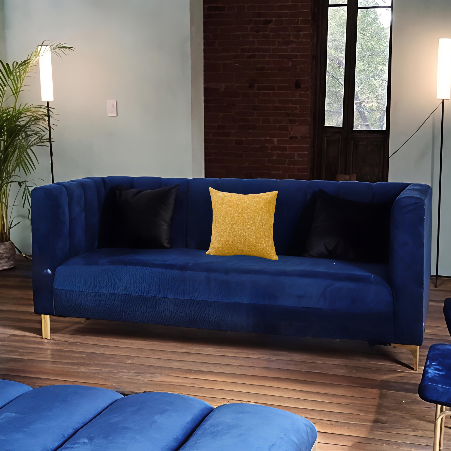 Cojín Decorativo Amarillo