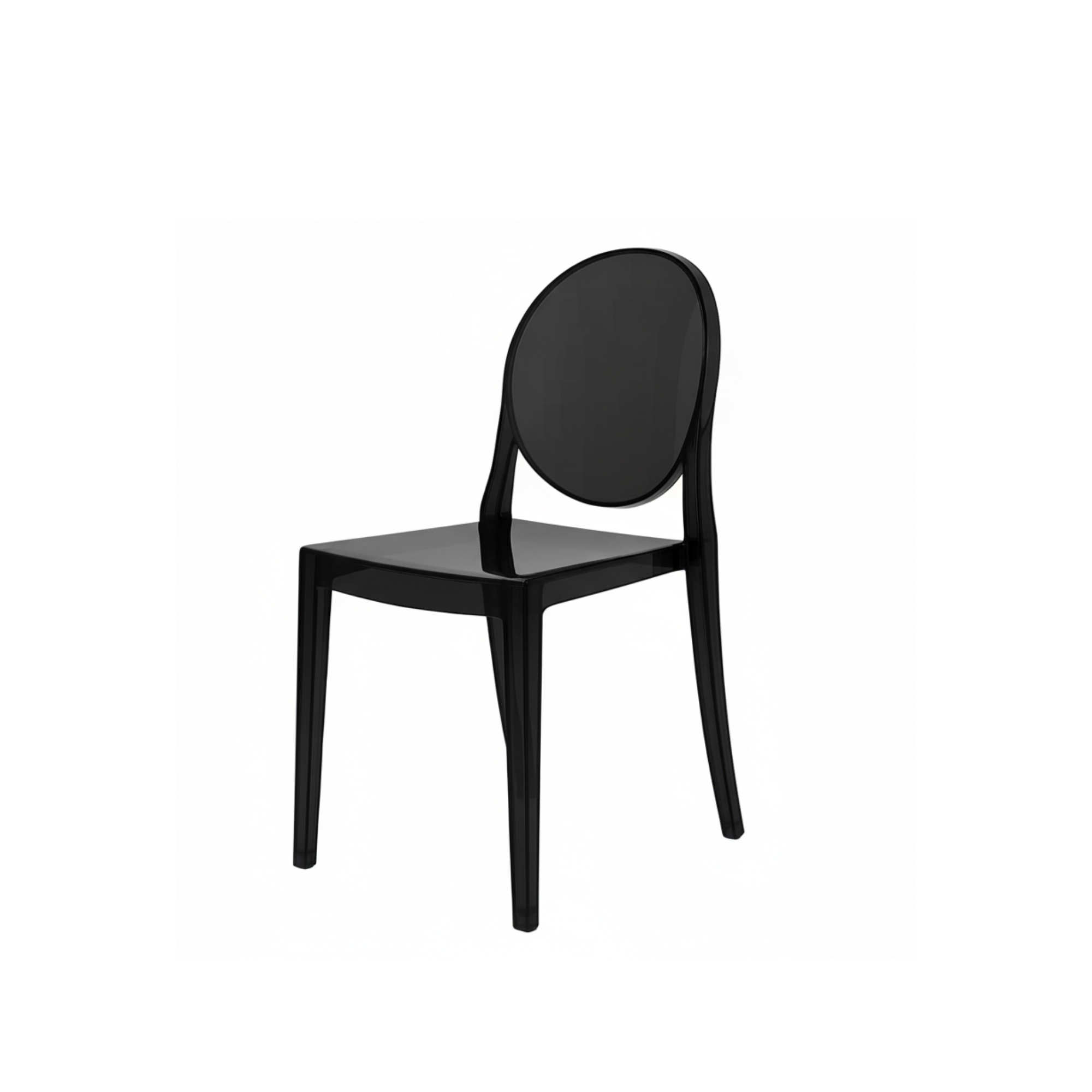 Silla Acrílico Negra
