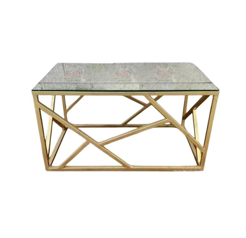 Mesa de Centro Rubí Dorada