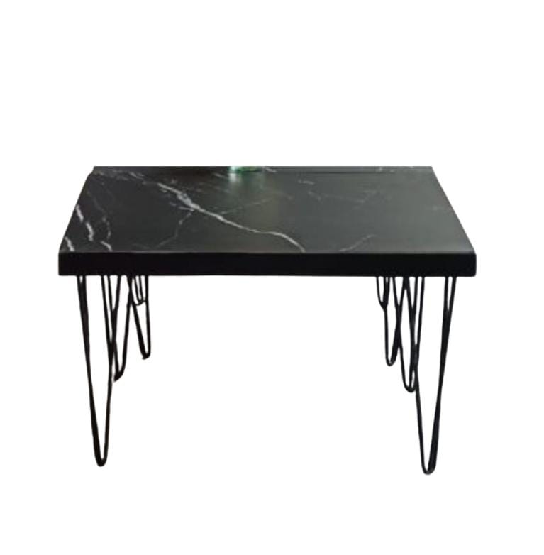 Mesa de Centro Mármol Negra