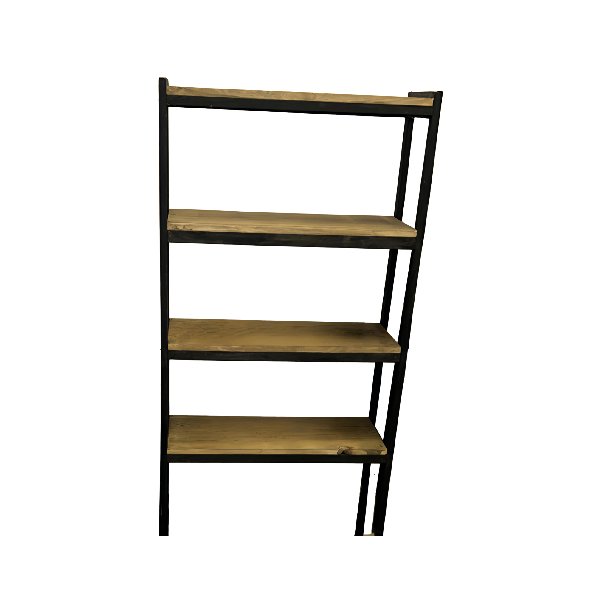 LIBRERO DE MADERA TIPO INDUSTRIAL