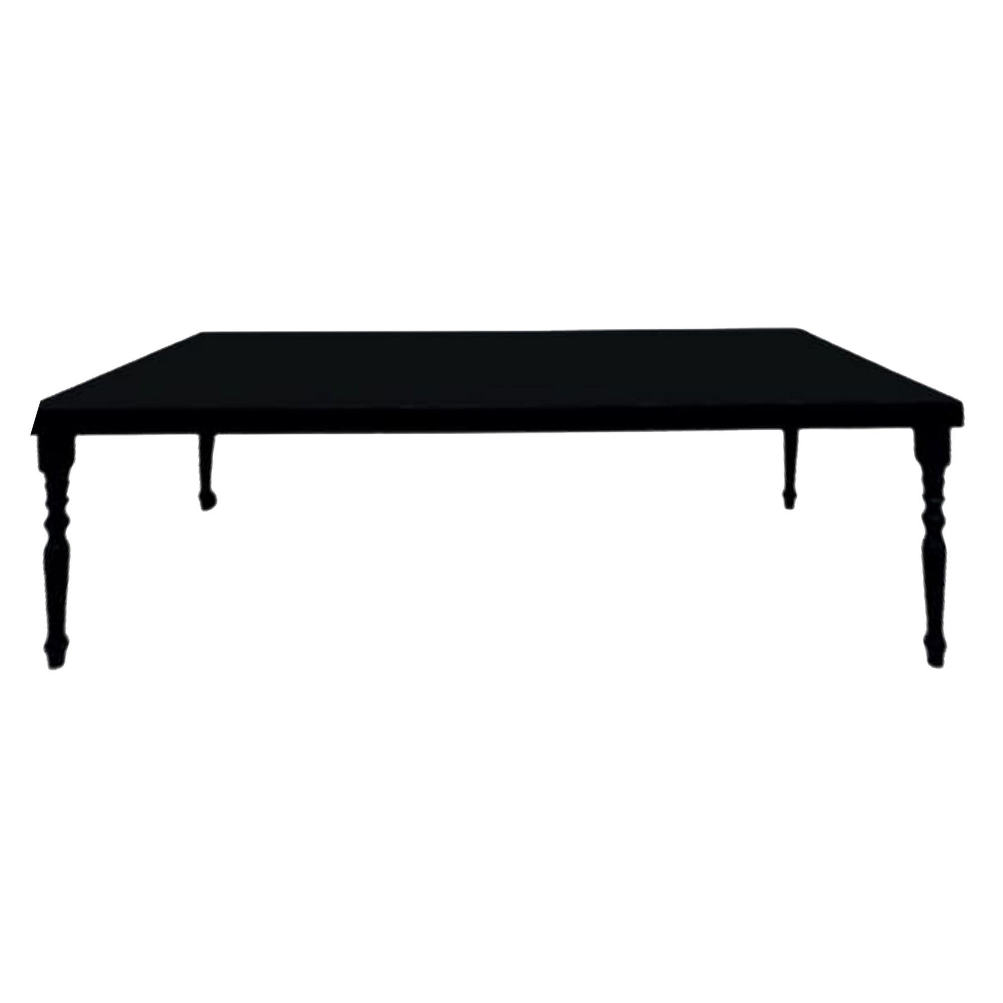 MESA RECTANGULAR NEGRO  1.00 X 2.20