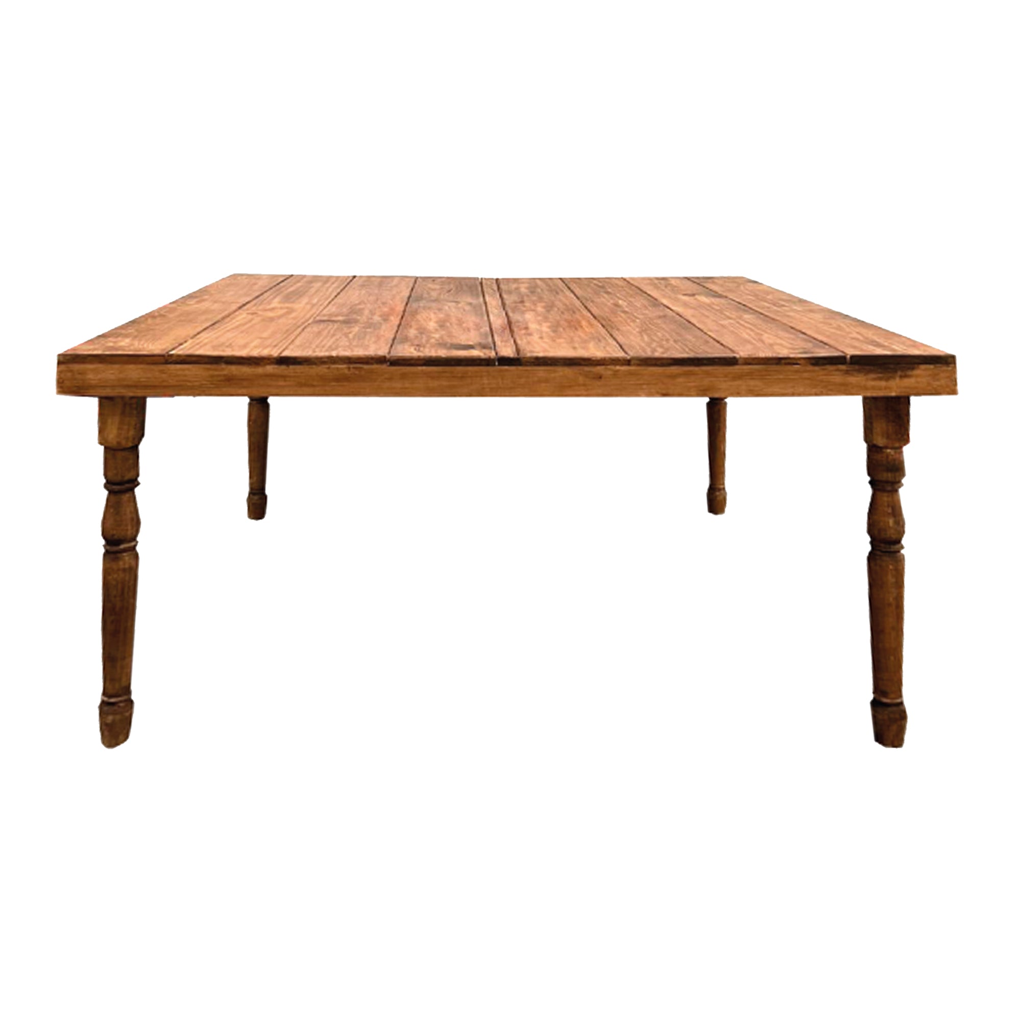 MESA CUADRADA DE MADERA  1.60 X 1.60