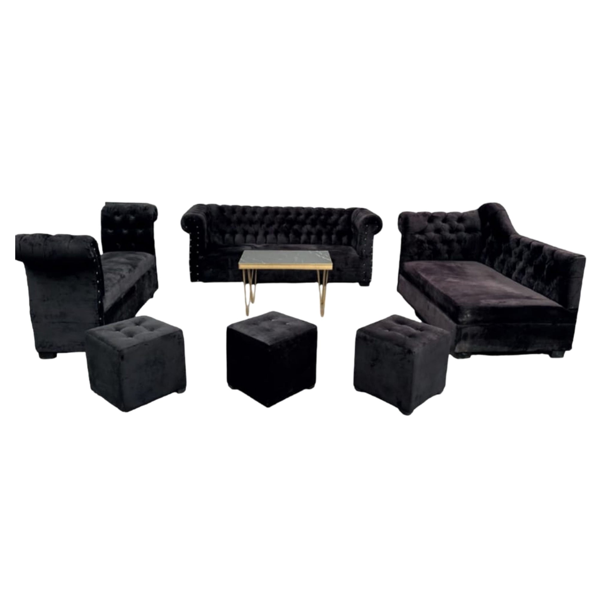 SALA CHESTER NEGRA