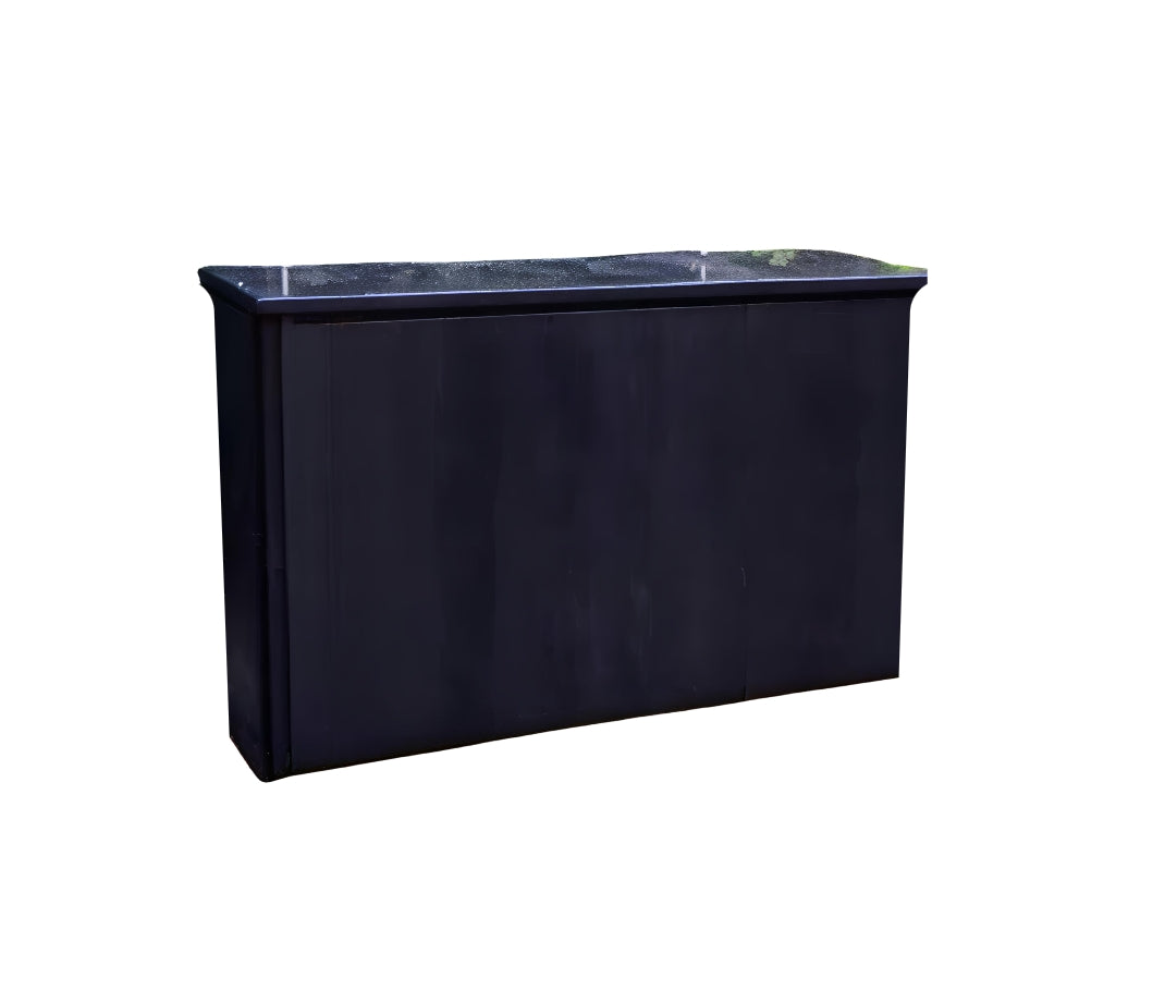 BARRA DE BAR NEGRA 1.80