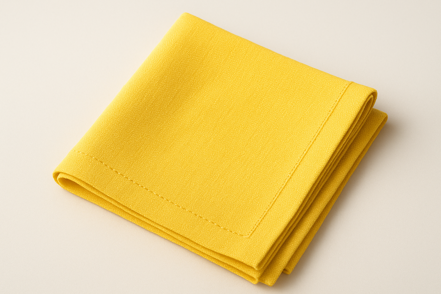 Servilleta de tela amarillo 